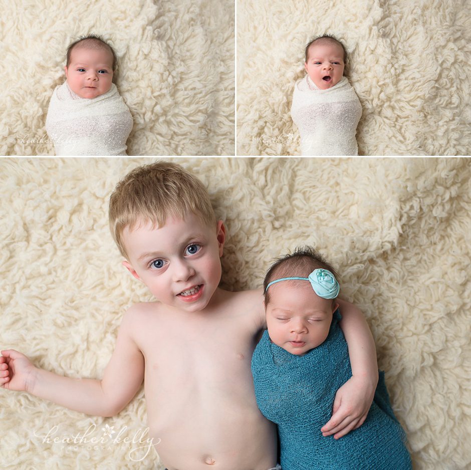 ct newborn photographer newborn with sibling