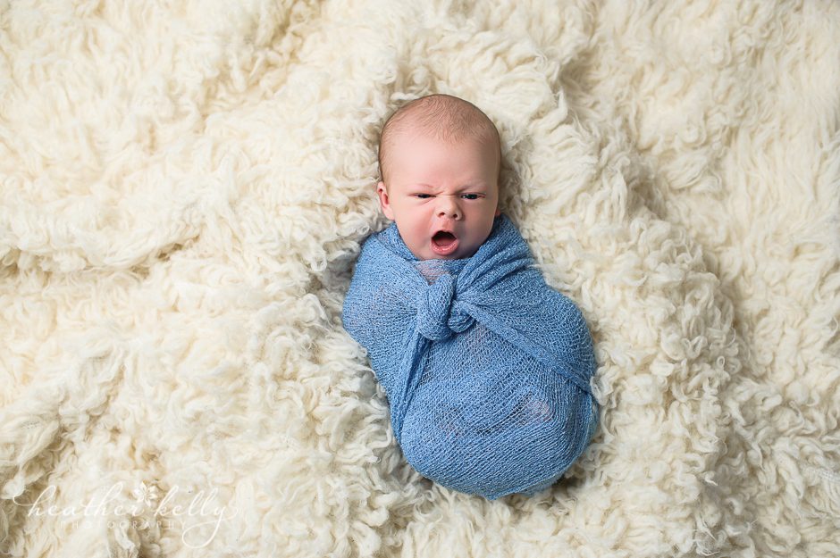 hartford-county-newborn-photographer-baby-yawns-heather-kelly-photography