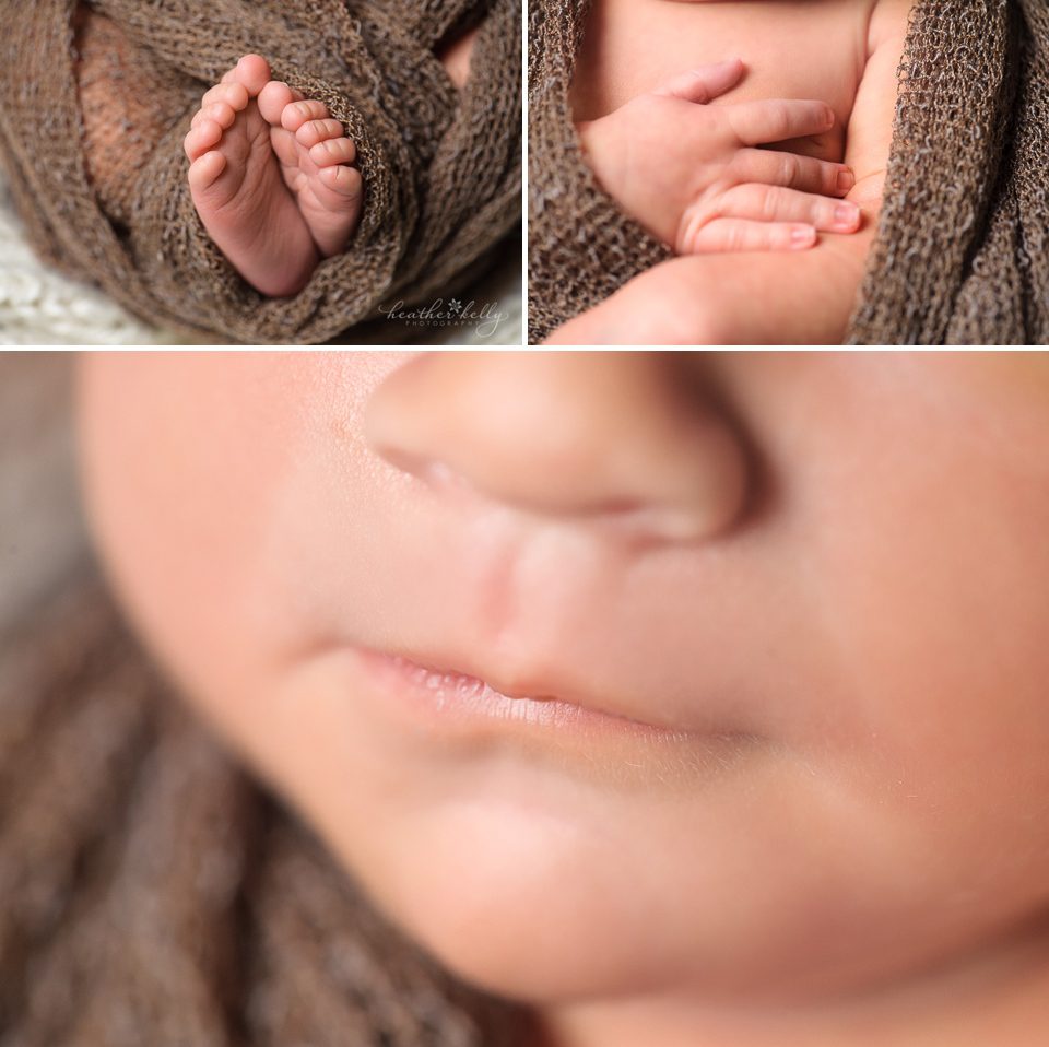 new haven county newborn photography  baby details