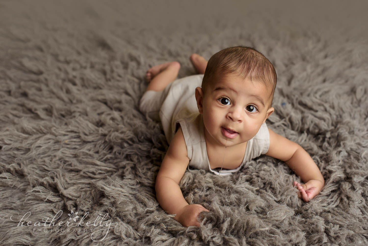 4 month milestone tummy time brookfield baby photography ct