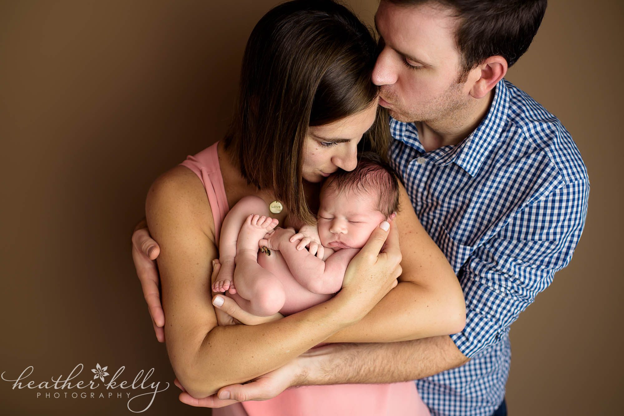 parents and newborn. ridgefield ct newborn photography