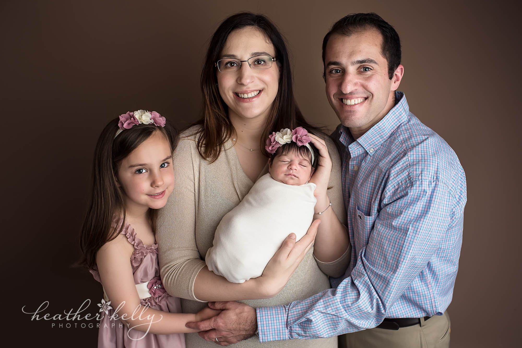 new family of four photo. milford ct newborn