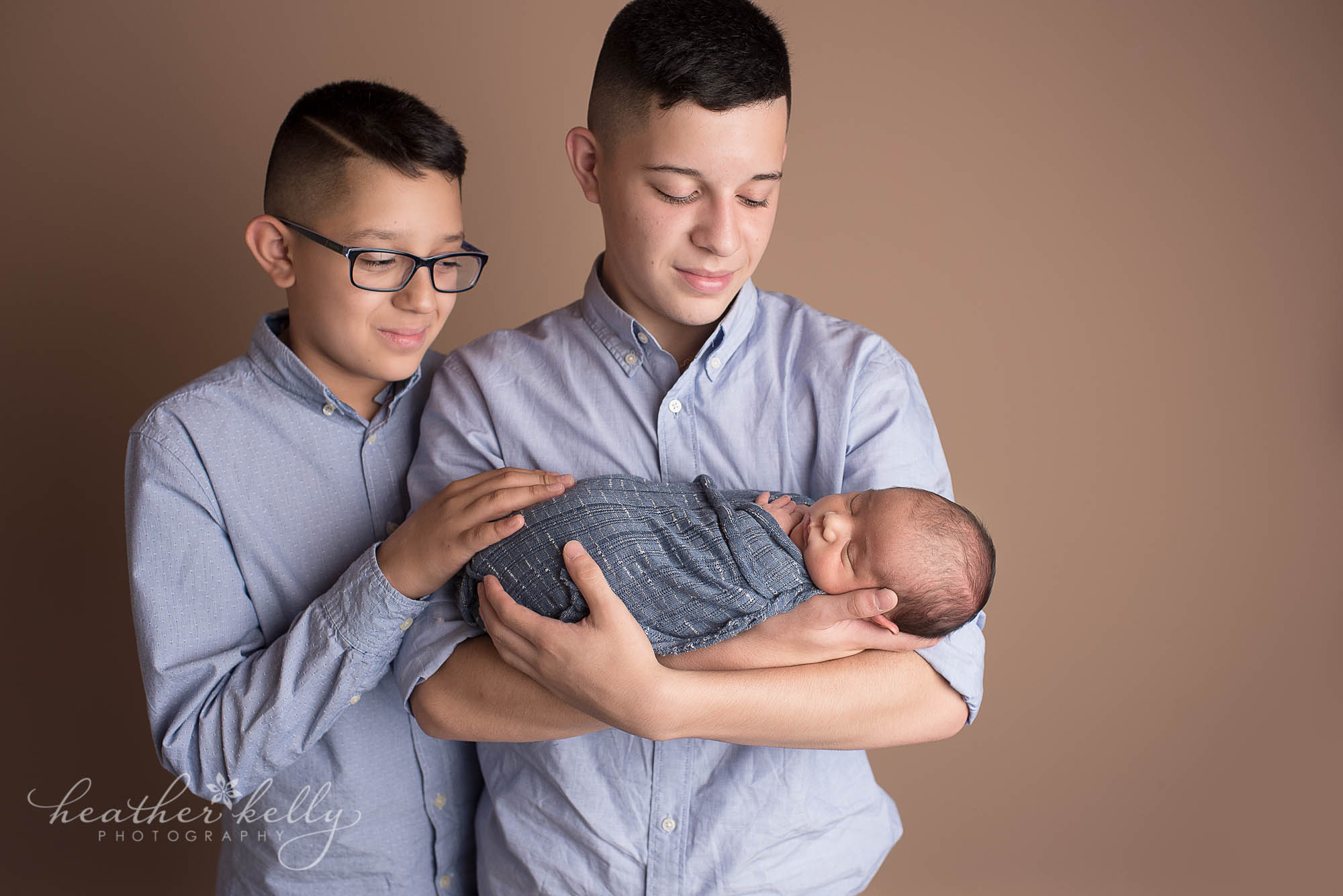 three brothers newborn photography. ct newborn photography