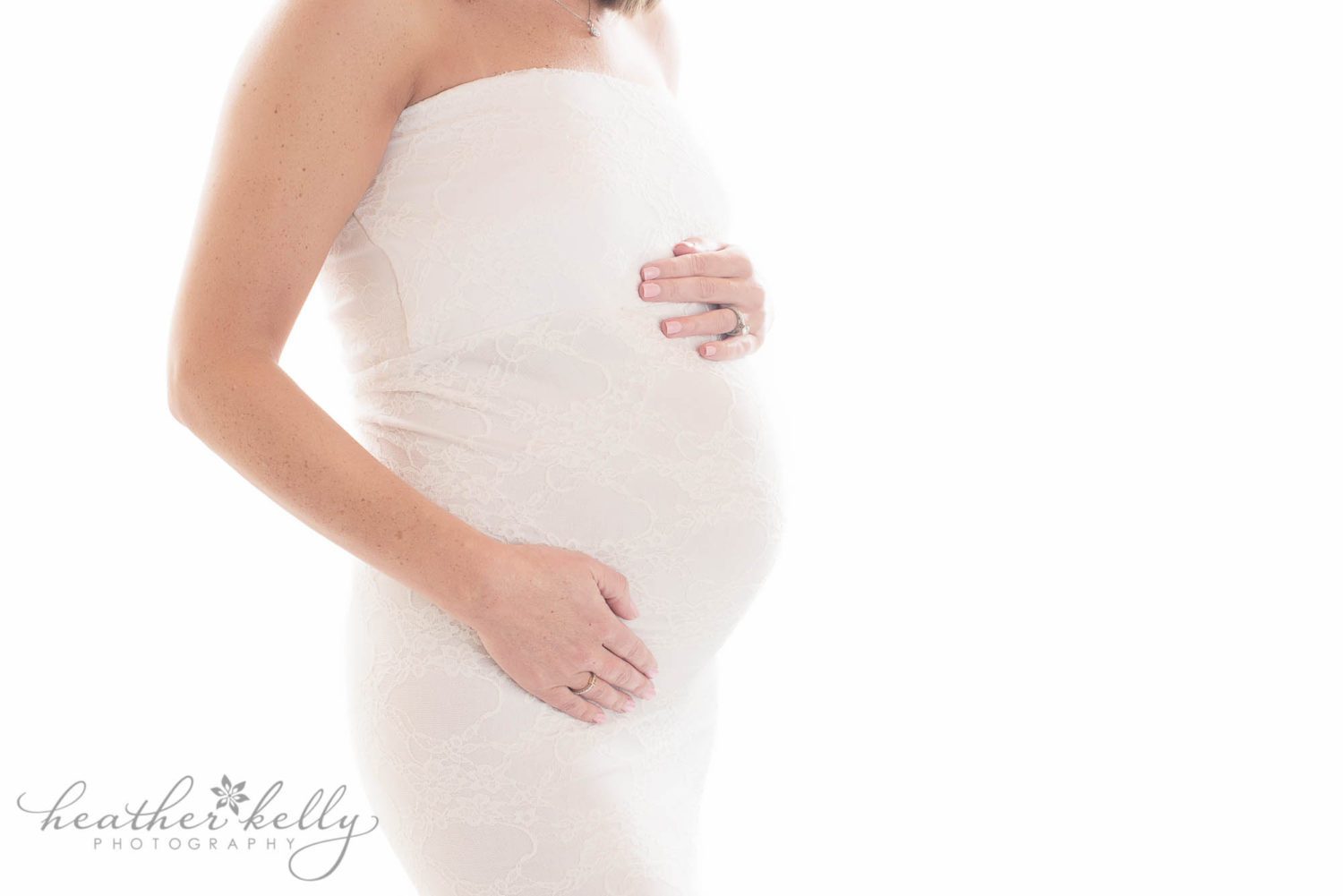 high key maternity photography seymour ct